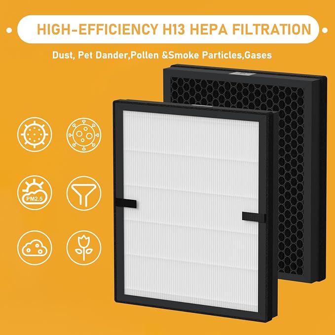 E-200 True HEPA Filter Replacement Compatible - Image 3
