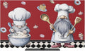 Retro Cartoon Dessert Chef Indoor TV Cover, Elastic TV Screen Protector Black by Unknown