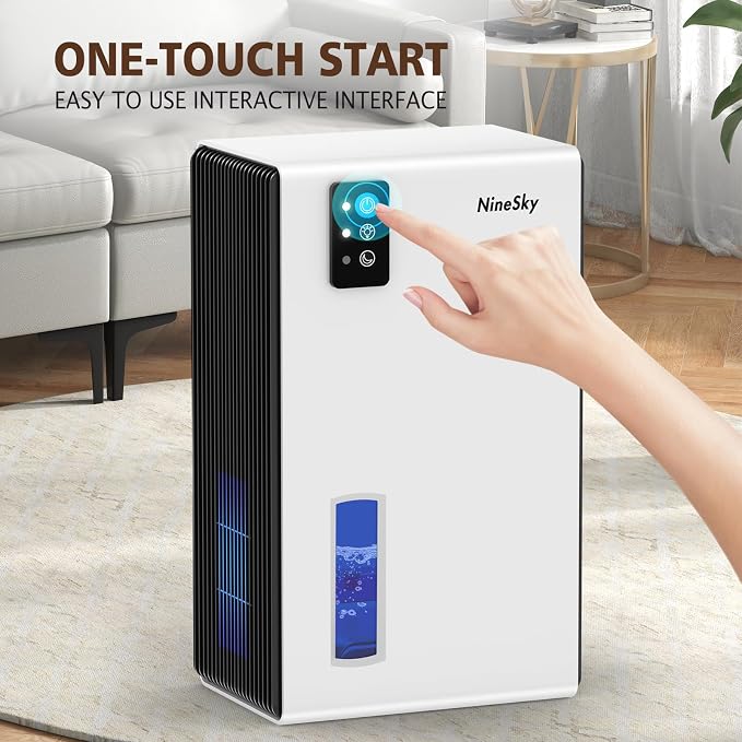 NineSky Dehumidifier, 1000 sq.ft Dehumidifiers - Image 8