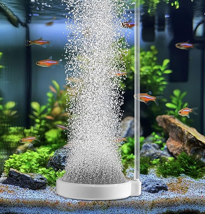 Air Stone for Aquarium Fish Tank Bubbler, 2 Inch Small Nano Air Bubble Stone by Unknown