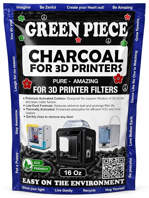 Activated Carbon Pellets for 3D Printers & Laser Engravers – Thermally - Image 6