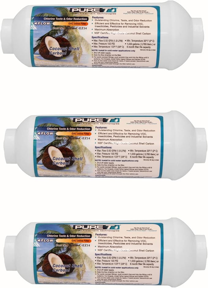 PureT IL-6W-C-EZ-3, Lifetime of 1 Year or 700 Gallons by PureT