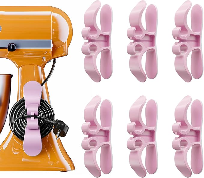 6PCS Cord Organizer for Appliances, Upgraded Kitchen Appliance Cord Organizer by Searuodio