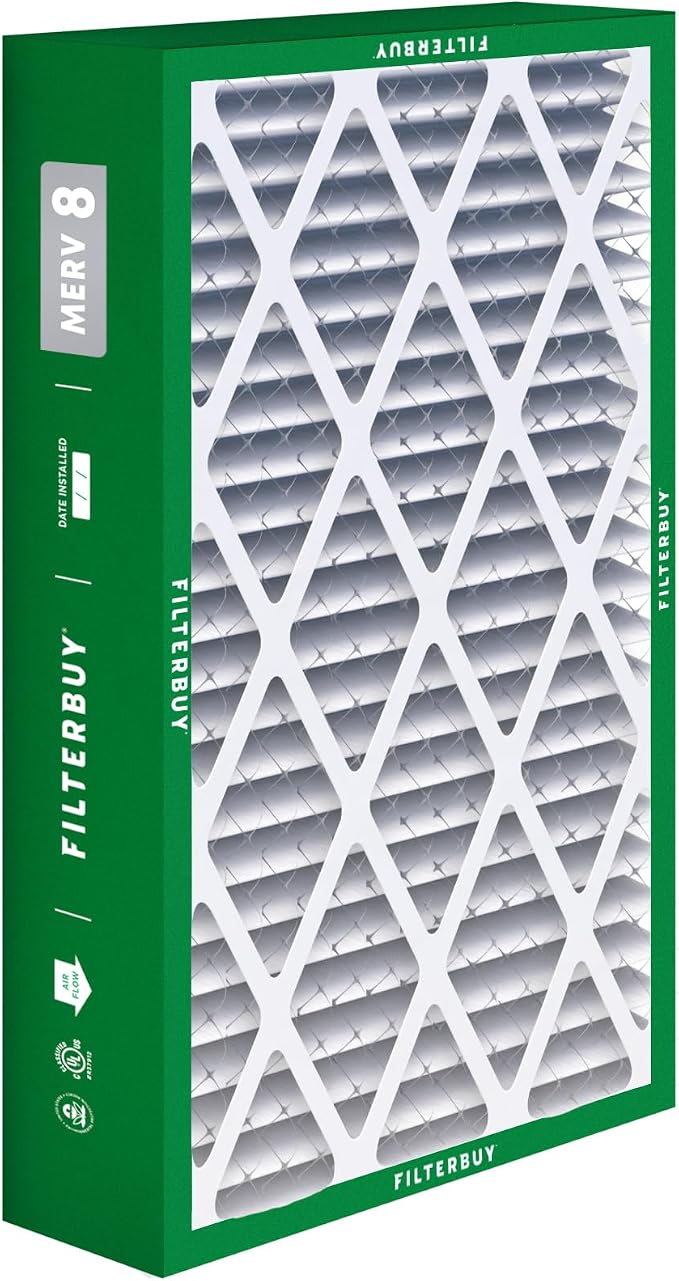 Filterbuy 16x28x6 Air Filter MERV 8 Essential Dust & Allergy Defense, Pleated - Image 9
