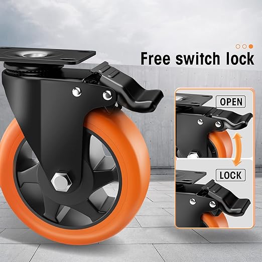 5" Caster Wheels - Image 2