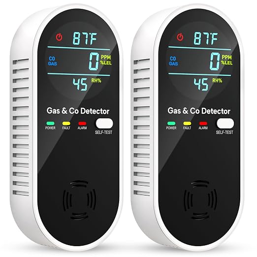 4-in-1 Indoor Air Monitor, Plug-in Room Environment Monitor by Unknown