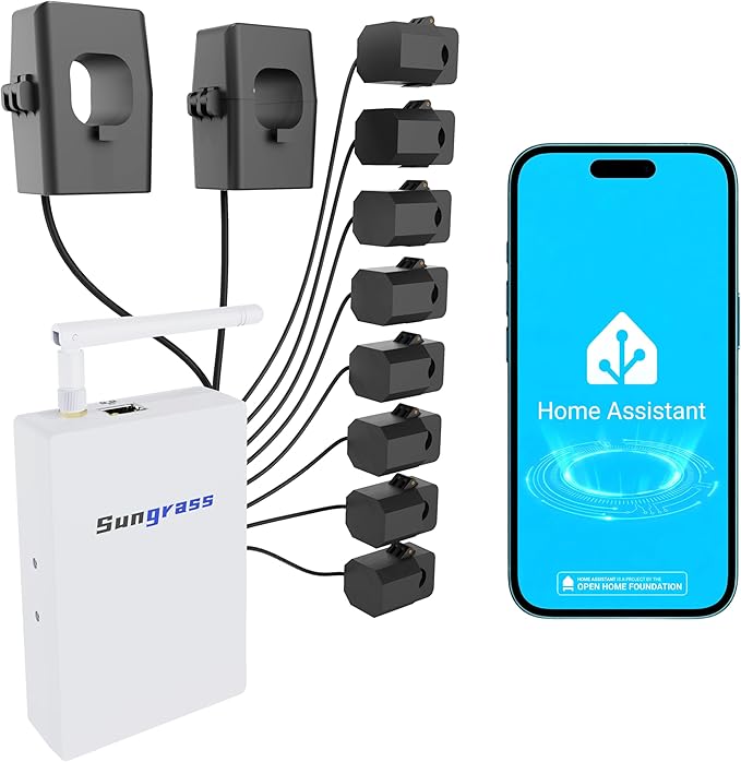 Home Energy Monitor for Home Assistant-Real Time Electricity Usage Monitor by Unknown