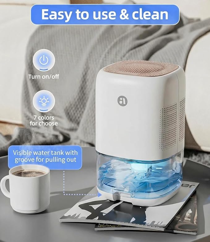 Dehumidifier, 35 OZ Small Dehumidifiers - Image 4