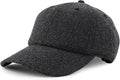 Trendy Apparel Shop Plaid Checker Wool Blend Unstructured Baseball Cap by TrendyApparel