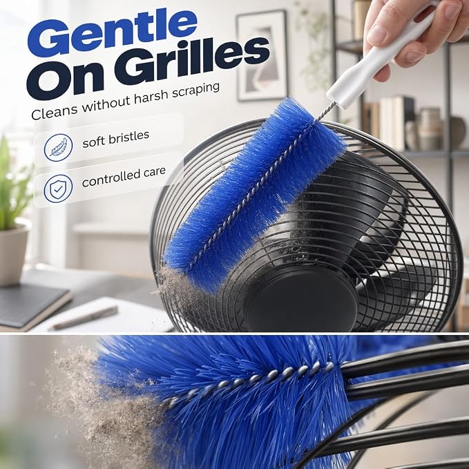 Bendable Microfiber Head, 2026 New Plastic Fan Cleaner Brush, Fan Cleaning - Image 7