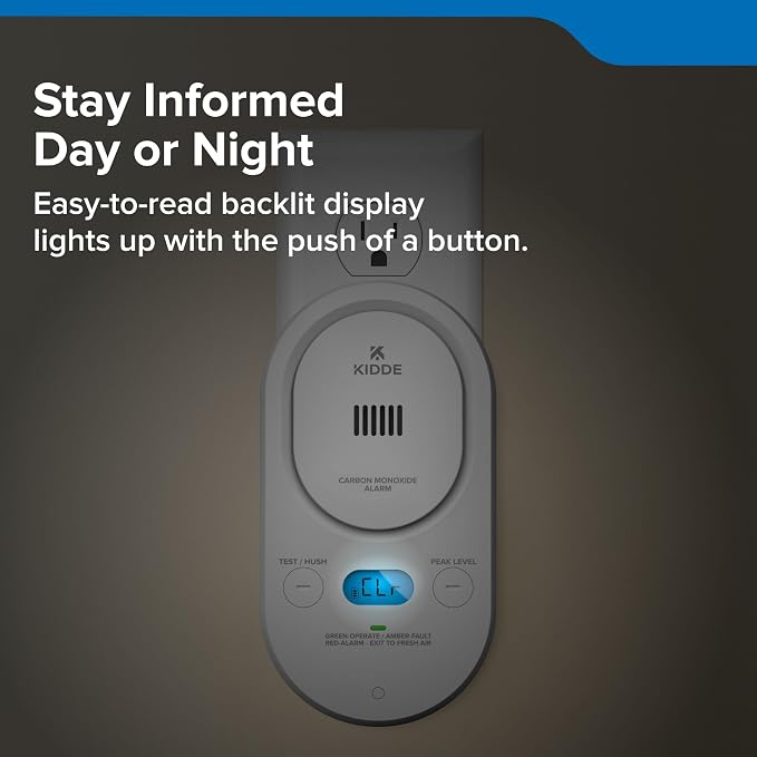 Kidde Carbon Monoxide Detector, Plug-in - Image 4