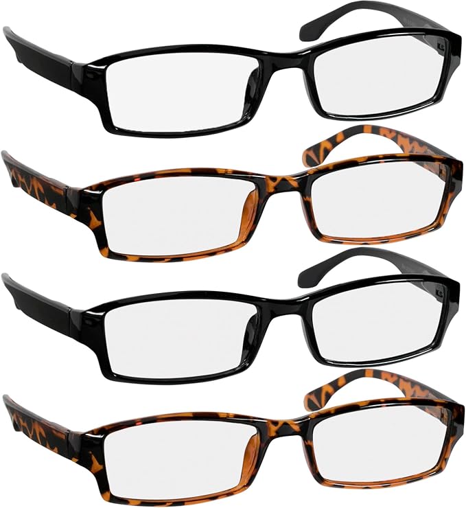 TruVision Readers Reading Glasses, Comfort Spring Hinges by Truvision+Readers