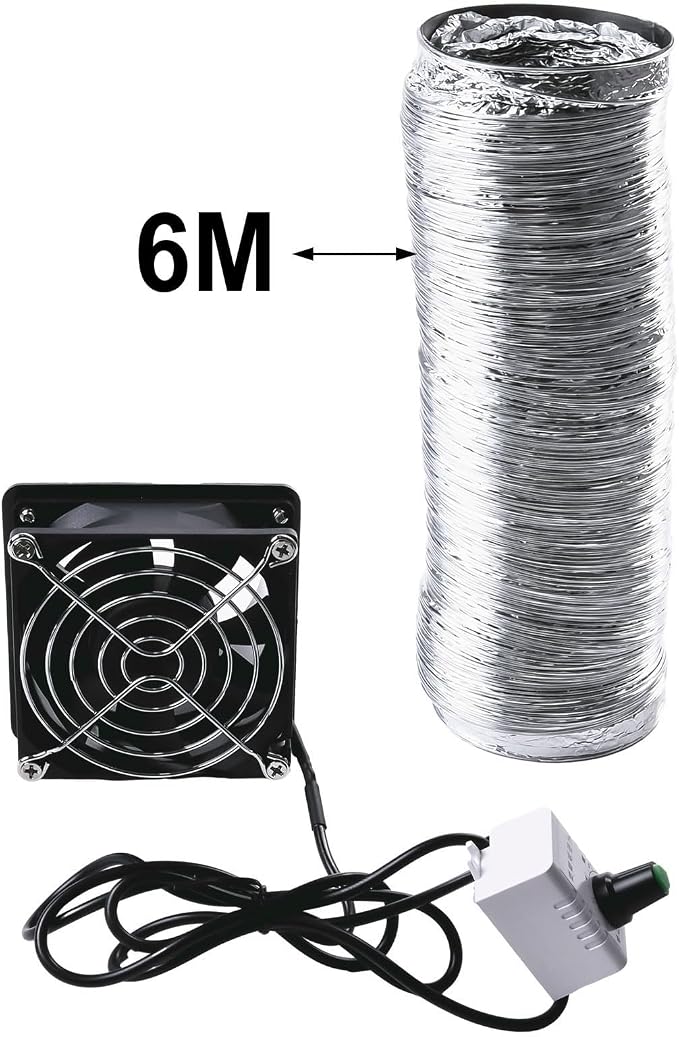 Smoke Absorber Fume Extractor Fan USB Adjustable Solder Pipe Duct Exhuast Fan - Image 2
