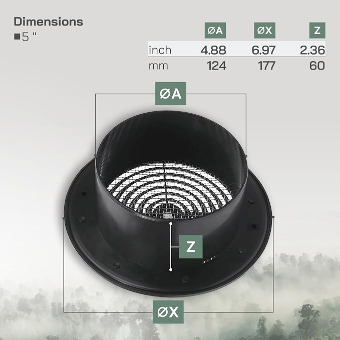 Vent Systems 5'' Inch - Image 2