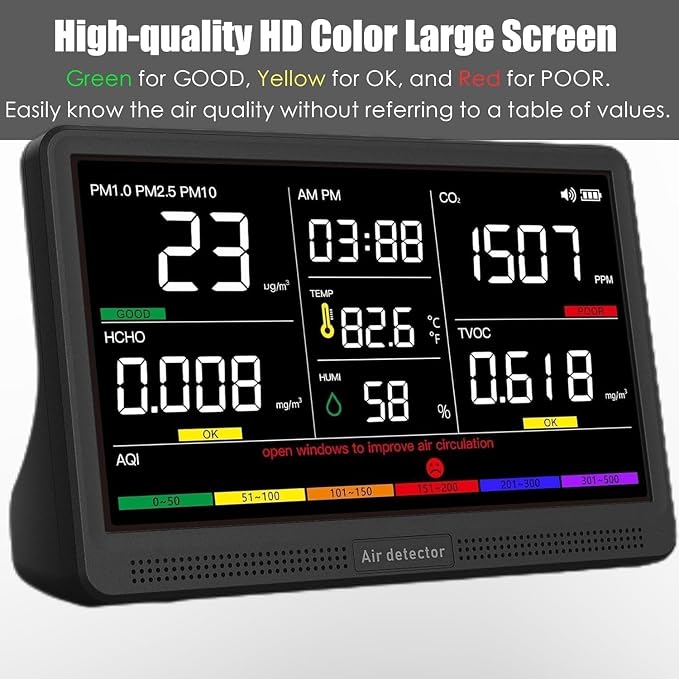 Professional Indoor Air Quality Monitor - Image 4