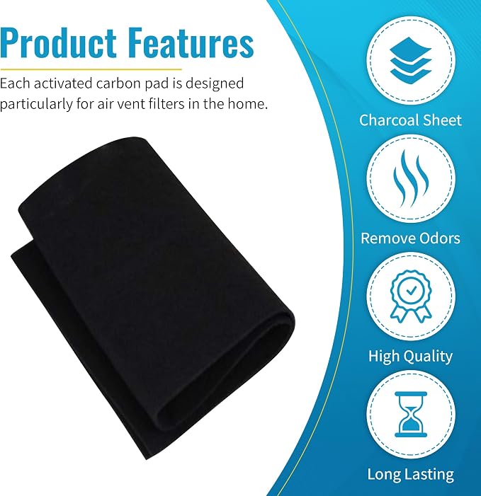 CFS - 3 PACK Cut-to-Fit Carbon Pad 16 x 48 inches - Image 3