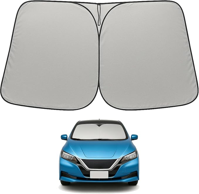 Proadsy 2026 Upgrade Windshield Sun Shade Custom Fit 2018-2025 2026 Nissan Leaf by Proadsy
