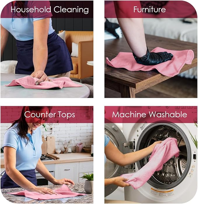 Avalon Towels Microfiber Cleaning Cloths - Image 3