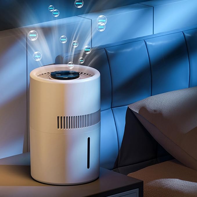 2 in 1 Air Purifier and Humidifier, 5W 4L Water Tank Quiet Humidifier, USB - Image 9