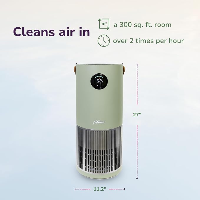 Hunter Fan Company Humidifier and Air Purifier In One, Advanced Filtration Air - Image 8