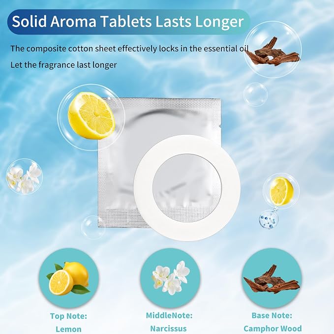 Kwak's 6 Packs Air Freshener Refill Tablets ，Individual Package Long Lasting - Image 2