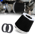 Hovom Universal Clamp-On Air Intake Filter, 76 89 102MM High Flow Round Tapered by Hovom