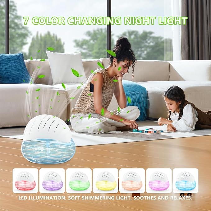 Water Filter Air Washer for Home and Office, Air Cleaner Water Air Purifier - Image 6