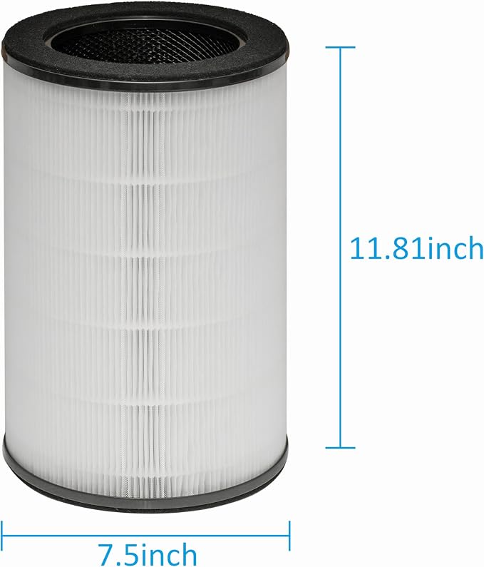 AP-T45 Filter Replacement, True HEPA Filter Compatible - Image 8