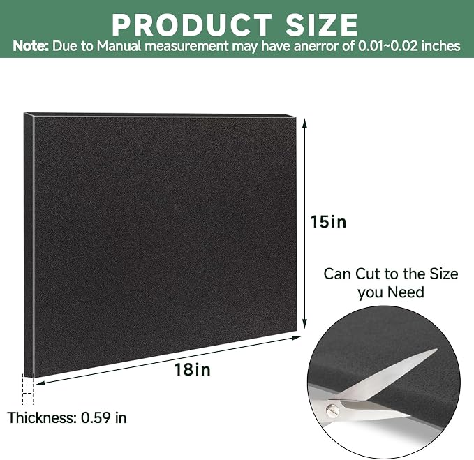 Washable Foam Air Filter Material Sheet - Image 7