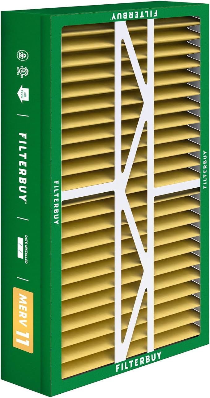 Filterbuy 17.5x27x5 Air Filter MERV 11 Superior Pet & Allergy Defense, Pleated - Image 8