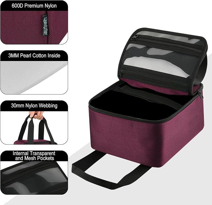 Beautyflier Nose Cleaner Storage Bag, Travel Storage Organizer - Image 4