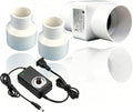 1-1/4 inch 32mm Inline Duct Fan, 6W 22 CFM Ventilation System High Efficiency by ACEDUROBLA