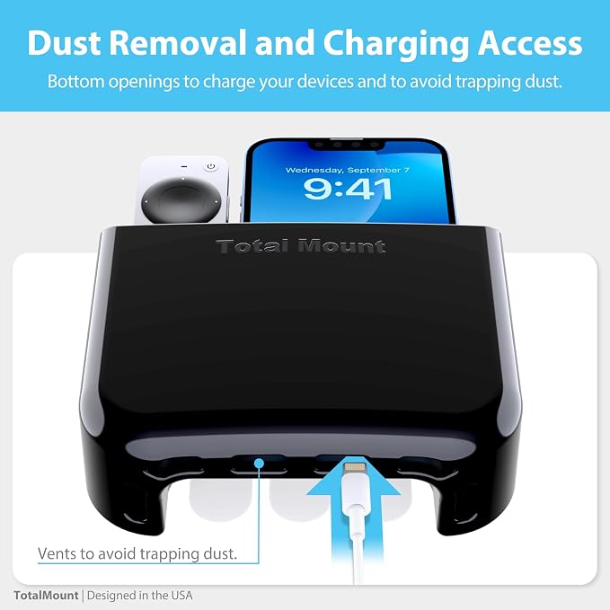 TotalMount Hole-Free Remote Holders – Eliminate Need to Drill Holes in Your Wall - Image 7