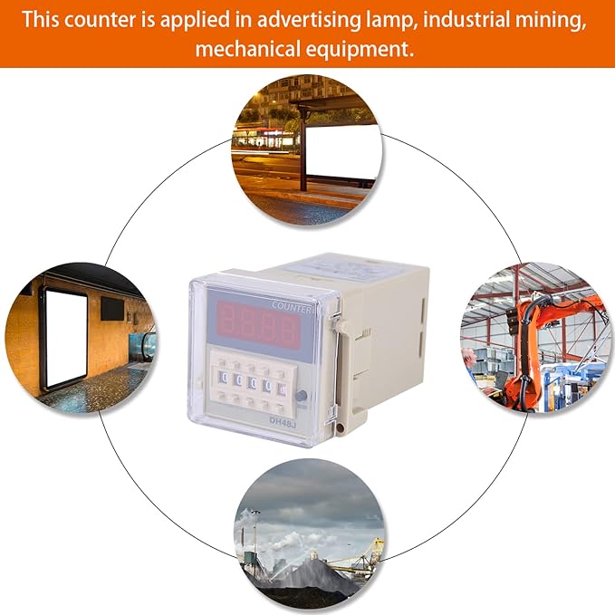 LED Display Automation Digital, dh48s Digital Display time Relay Delay Timer - Image 6