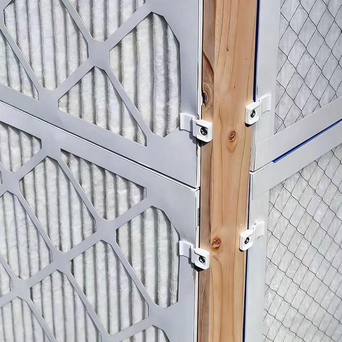 DIY Air Filter Kit for HVAC Filter Retainer Clips for DIY Furnace & Window - Image 2