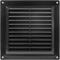 6" x 6" Inch Black Vent Cover by ECOPROVENT