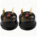 2 Pack MRA12325-9201 Refrigerator Compressor Overload Protector | Compatible by Unknown