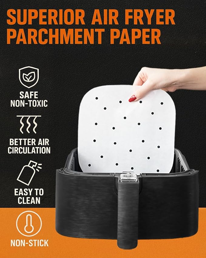 Air Fryer Parchment Paper for Ninja Crispi and Ninja Crispi Pro Cooking System - Image 4