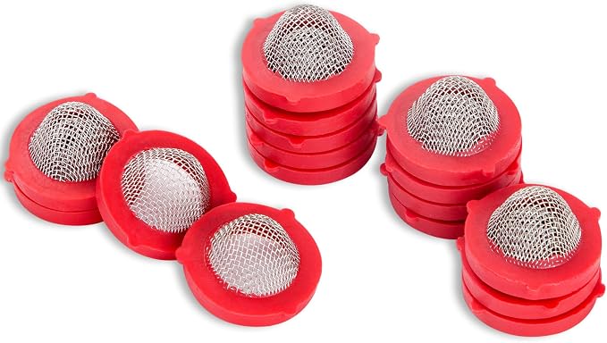 20 Pieces Stainless Steel Filter Hose Washers Inlet Hose Screen Washer Repair by Breezliy