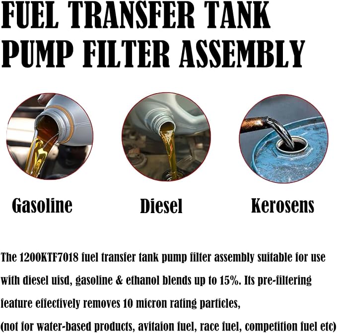 1200KTF7018 Fuel Filter 10 Micron 3/4" 18GPM 50PSI 10Micron Fuel Filtration - Image 5