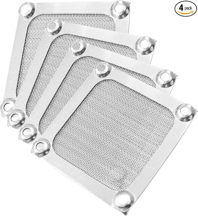 4Pcs Computer Fan Filter Grills by Kemcatui