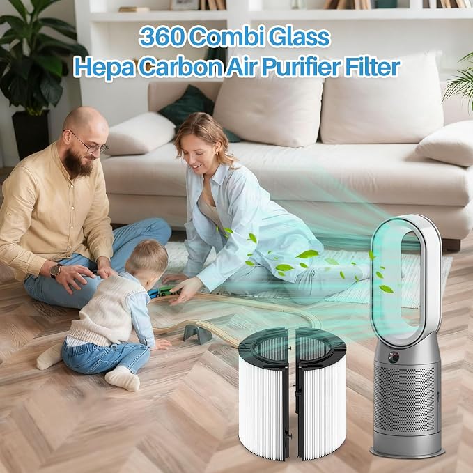 360° Combi Glass Hepa + Carbon Air Purifier Filter Compatible - Image 6