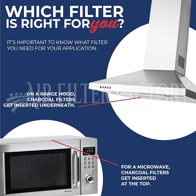 Air Filter Factory 7-5/8 x 14-1/8 x 3/8 Inches Range Hood Aluminum Charcoal - Image 3