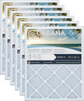 Cabana Filters 6-Pack 20x25x1 MERV 5 AC Furnace Air Filter, Pleated Filters by CabanaAirFilters