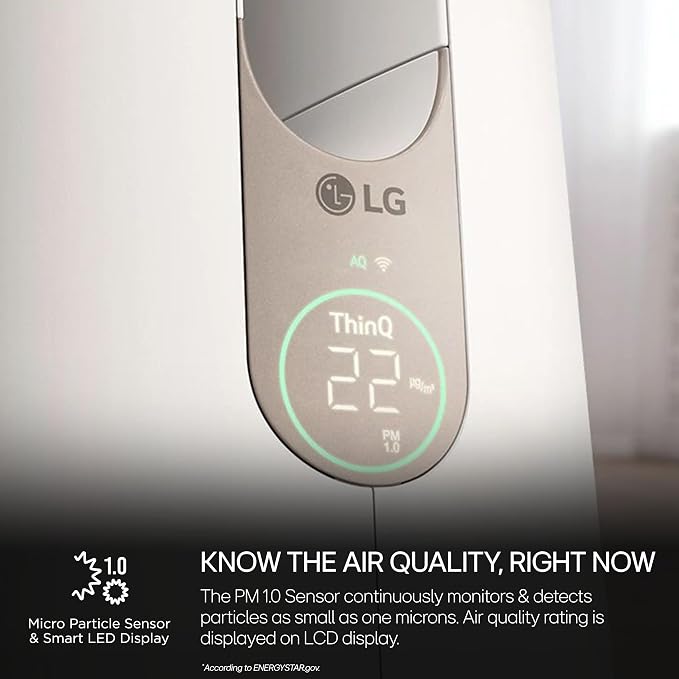 LG PuriCare AeroTower Air Purifier Fan - Image 6