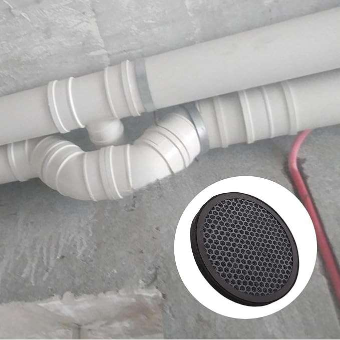 Activated Carbon HEPA Filter for PVC Pipe Air Systems, Round Duct Filter - Image 5