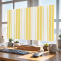 Minimalist Yellow Stripes Indoor TV Cover, Elastic TV Screen Protector Gold by Unknown