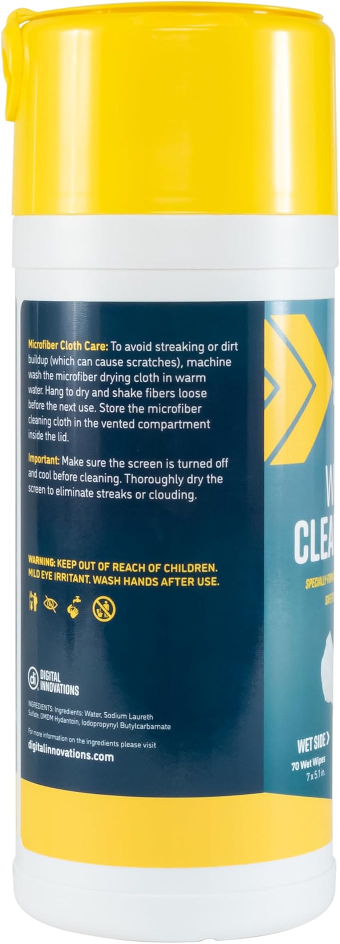 Digital Innovations 40308 Cleandr Wet/Dry Wipes, removes dust oil static - Image 3