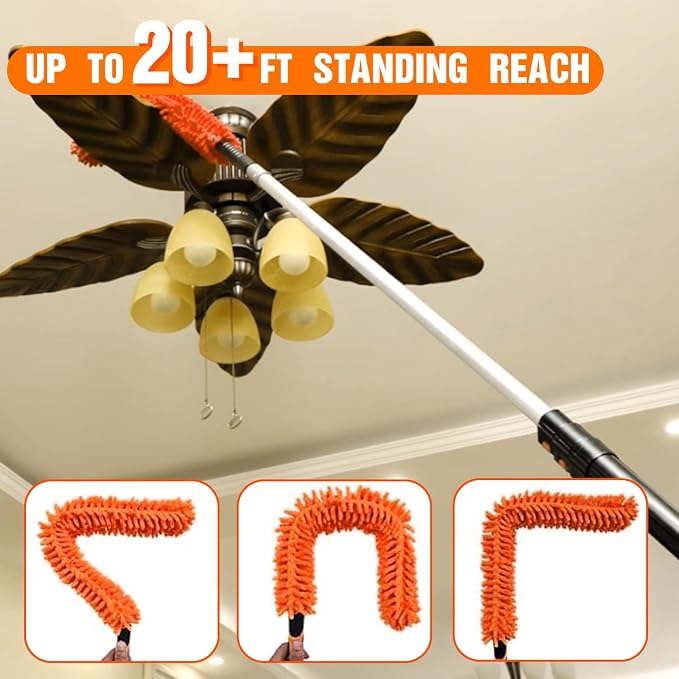 LAANPOLE 26FT High Reach Duster Cleaning Kit - Image 7