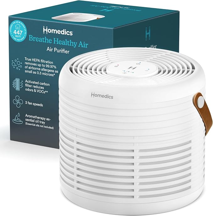 Homedics Air Purifier True HEPA Filter by Homedics